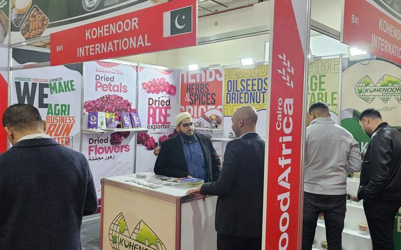Kohenoor International at an international agricultural trade fair meeting seed importers