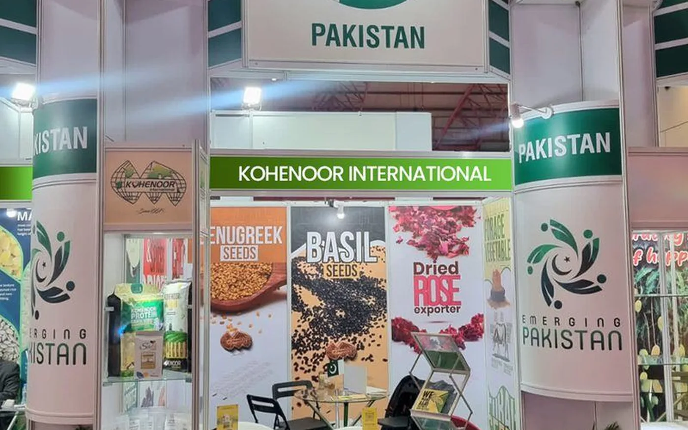 Kohenoor International at an international agricultural trade fair meeting seed importers